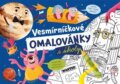 Kniha: Vesmírníčkové omalovánky (Petr Brož). Naše nakladatelství, 2025