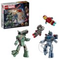 Spoločenská hra: LEGO® Super Heroes 76320 Iron Man a War Machine vs. Hammerove Drony (LEGO). LEGO, 2025