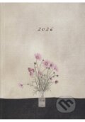 Diár 2026 - krasuľky (Lucia Barabasová). Marigold journal, 2025