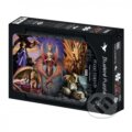 Puzzle: Puzzle Dračie spoločenstvo (Anne Stokes). Bluebird