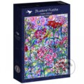 Puzzle: Puzzle Ružové kvety (Sally Rich). Bluebird, 2025
