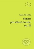 Kniha: Sonáta pro sólové housle, op. 26 (Adam Závodský). JAMU, 2025
