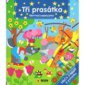 Kniha: Tři prasátka - Třpytivé samolepky (SUN). SUN