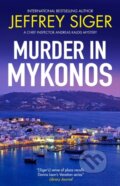 Kniha: Murder in Mykonos (Jeffrey Siger). Severn House, 2025