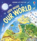 Kniha: Look Inside Our World (Emily Bone). Usborne, 2025