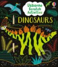 Kniha: Usborne Scratch Activities Dinosaurs (Sam Baer). Usborne, 2025