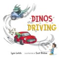 Kniha: Dinos Driving (Lynn Leitch). DAJAMA, 2023