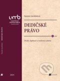 Kniha: Dedičské právo (Daniela Gandžalová). Belianum, 2025