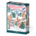 Puzzle: Megeve, Francúzske Alpy (Katy Simply). Pieces & Peace, 2025