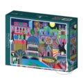 Puzzle: Svetlá mesta Lyon (Orane Sigal). Pieces & Peace, 2025