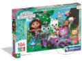 Puzzle: PUZZLE 104 GABBY´S DOLLHOUSE 2025 - 2 (Clementoni). Clementoni, 2025
