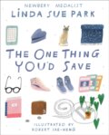 Kniha: The One Thing You'd Save (Linda Sue Park). Clarion Books, 2021