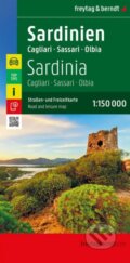 Sardínia, Cagliari 1: 150 000 (freytag&berndt). freytag&berndt, 2025