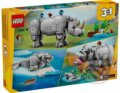 Spoločenská hra: LEGO® Creator 3 v 1 31171 Divoké zvieratá: Majestátny nosorožec s vtákmi (LEGO). LEGO, 2025