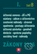 Kniha: Zákony I/B – Účtovné zákony 2026 (Autorský kolektiv). Poradca s.r.o., 2026