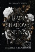 Kniha: Rain of Shadows and Endings (Melissa K. Roehrich). Kensington Replenishment Titles, 2025