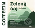 Kávy a čaje: Zelený čaj Earl Grey (COFFEEIN). COFFEEIN