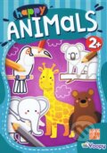 Kniha: Happy Animals - omaľovánka (Taktik). Taktik, 2026