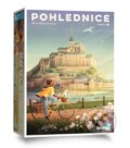 Spoločenská hra: Pohlednice (Eric Dubus a Simon Kayne). Asmodée Édition LLC, 2026
