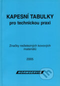 Kniha: Kapesní tabulky pro technickou praxi (NORMSERVIS). NORMSERVIS, 2005
