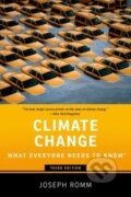 Kniha: Climate Change (Joseph Romm). Oxford University Press, 2022