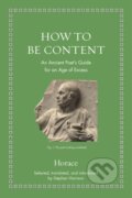Kniha: How to Be Content (Horace). Princeton University Press, 2020