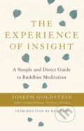 Kniha: The Experience of Insight (Joseph Goldstein). , 2020