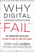 Kniha: Why Digital Transformations Fail (Tony Saldanha). Berrett-Koehler Publishers, 2019