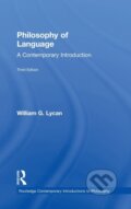 Kniha: Philosophy of Language (William G Lycan). Routledge, 2018