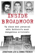 Kniha: Inside Broadmoor (Emma French a Jonathan Levi). Blink Publishing, 2019