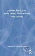 Kniha: Modern South Asia (Ayesha Jalal a Sugata Bose). Routledge, 2022