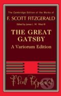 Kniha: The Great Gatsby – Variorum Edition (F. Scott Fitzgerald a James L. W. West III). Cambridge University Press, 2019