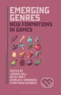 Kniha: Emerging Genres (Betsy Brey, Joshua Call, Gerald A. Voorhees a Matthew Wysocki). Bloomsbury, 2025