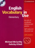 English Vocabulary in Use - Elementary (+CD) - Michael McCarthy, Felicity O´Dell, Cambridge University Press, 2005