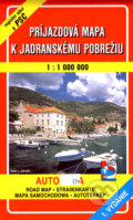 Príjazdová mapa k Jadranskému pobrežiu 1:1 000 000, 2007