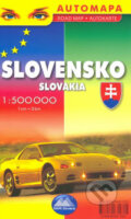 Slovensko (1:500 000), Mapa Slovakia, 2007