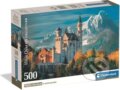 Puzzle: Puzzle Zámek Neuschwanstein 500 dílků (Clementoni). Clementoni, 2026
