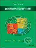 Kniha: Designing Effective Instruction (Gary R. Morrison, Steven J. Ross, Jennifer R. Morrison a Howard K. Kalman). John Wiley & Sons, 2020