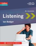 Kniha: Listening B1+ (Ian Badger). Collins, 2012