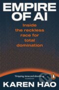 Kniha: Empire of AI (Karen Hao). Penguin Books, 2026