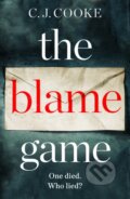 Kniha: The Blame Game (C.J. Cooke). HarperCollins, 2019