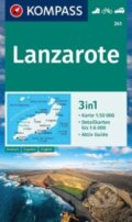 Lanzarote 1: 50 000 (Kompass). Kompass, 2025