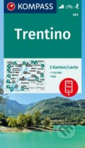 Trentino 1: 50 000 (Kompass). Kompass, 2025