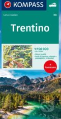 Trentino 1: 150 000 (Kompass). Kompass, 2023