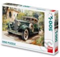 Puzzle: Puzzle 500: Zelený Rolls-Royce (Dino). Dino, 2026