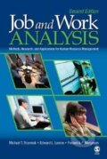 Kniha: Job and Work Analysis (Michael T. Brannick). Sage Publications, 2007