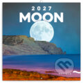NOTIQUE Nástenný poznámkový kalendár Moon (Mesiac) 2027 (Notique). Notique, 2026