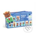 Puzzle: Postupové puzzle Obleč medvedíka (Djeco). Djeco, 2025