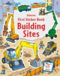 Kniha: First Sticker Book Building Sites (Jessica Greenwell). Usborne, 2016