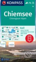 Chiemsee, Chiemgauer Alpen 1: 50 000 (Kompass). Kompass, 2023